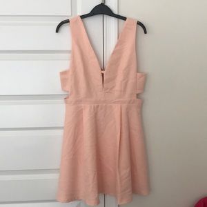 Light coral dress